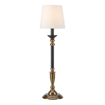 Markslöjd 108679 - Lampada da tavolo GENT 1xE27/40W/230V ottone/nero/bianco