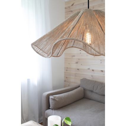 Markslöjd 108681 - Lampadario a sospensione con filo NAMI 1xE27/40W/230V marrone