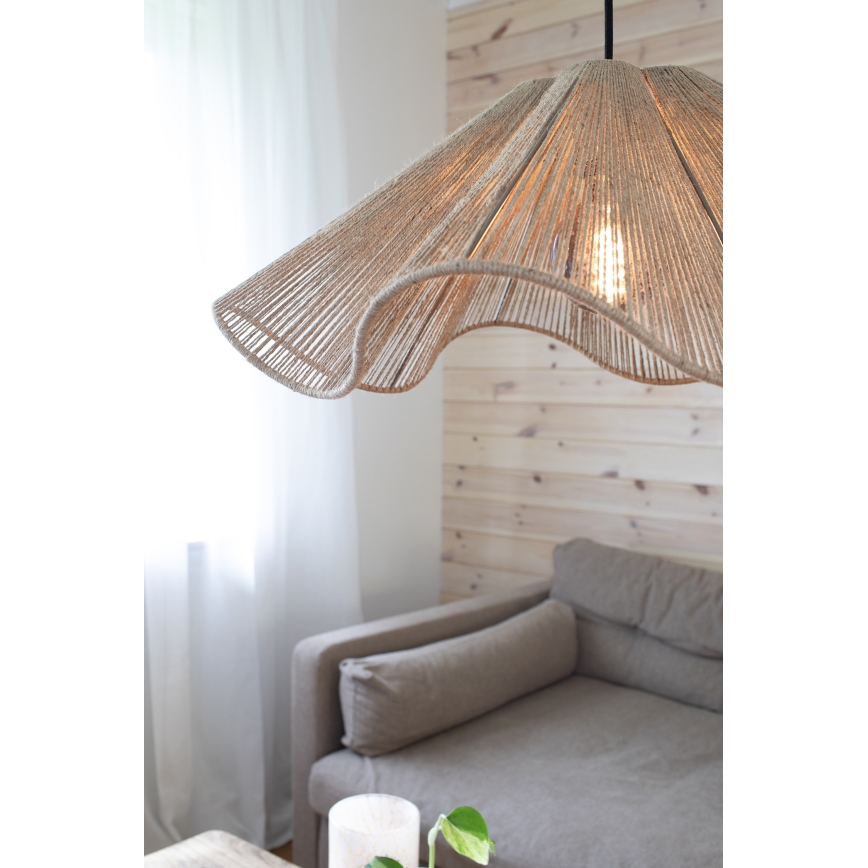 Markslöjd 108681 - Lampadario a sospensione con filo NAMI 1xE27/40W/230V marrone