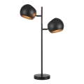 Markslöjd 108691 - Lampada da tavolo EDGAR 2xE14/40W/230V nero