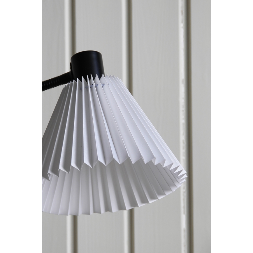 Markslöjd 108697 - Lampada da tavolo MIRA 1xE14/40W/230V nero/bianco
