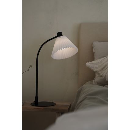 Markslöjd 108697 - Tischleuchte MIRA 1xE14/40W/230V schwarz/weiß