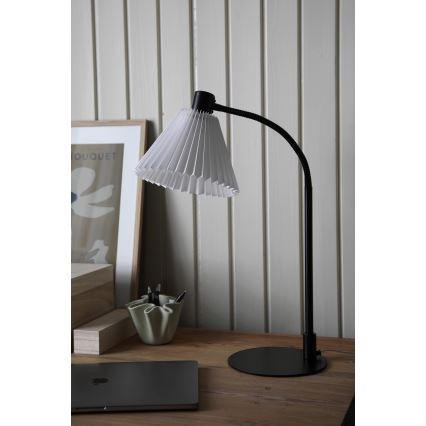 Markslöjd 108697 - Tischleuchte MIRA 1xE14/40W/230V schwarz/weiß