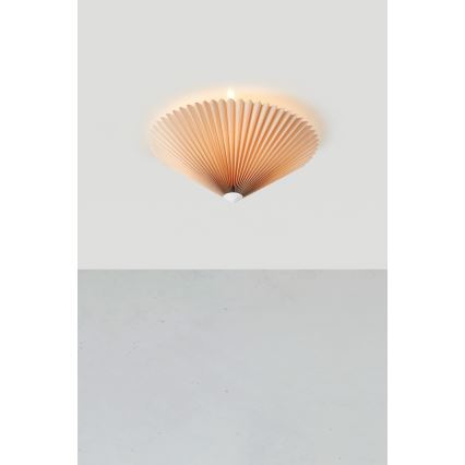 Markslöjd 108705 - Plafoniera PLISADO 3xE14/40W/230V diametro 50 cm beige