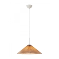 Markslöjd 108710 - Lampadario a sospensione con filo PLISADO 1xE27/40W/230V diametro 50 cm beige