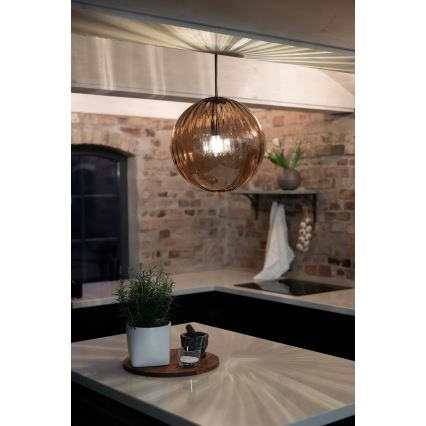 Markslöjd 108763 - Lampadario a sospensione con filo FENGARI 1xE14/40W/230V beige