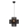 Markslöjd 108766 - Lampadario a sospensione con filo SOGA 1xE27/40W/230V nero