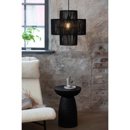 Markslöjd 108766 - Lampadario a sospensione con filo SOGA 1xE27/40W/230V nero