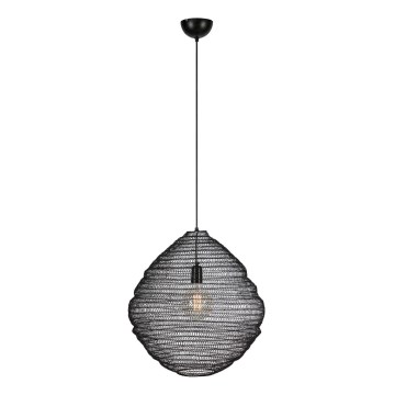 Markslöjd 108772 - Lampadario a sospensione con filo TAZZA 1xE27/40W/230V nero