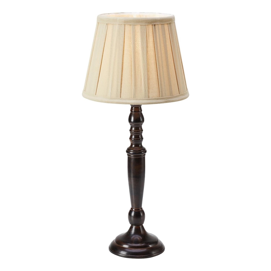 Markslöjd 108776 - Lampada da tavolo CHOCOLAT 1xE27/40W/230V marrone/beige