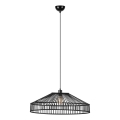 Markslöjd 108782 - Lampadario a sospensione con filo TAPA 1xE27/40W/230V nero/bambù