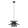 Markslöjd 108784 - Suspension filaire DUPLICI 1xE27/40W/230V noir/bambou