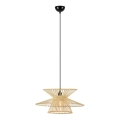 Markslöjd 108785 - Hängeleuchte an Schnur DUPLICI 1xE27/40W/230V beige/Bambus