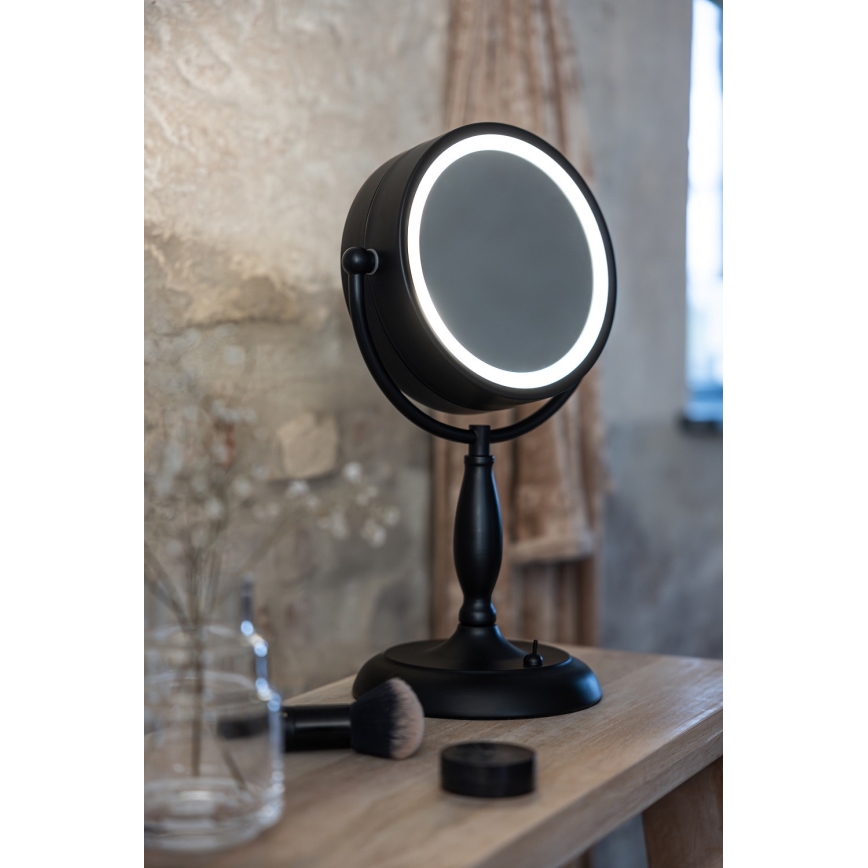 Markslöjd 108788 - Miroir cosmétique FACE 1xE14/25W/230V
