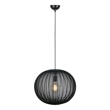 Markslöjd 108791 - Lampadario a sospensione con filo FORENCE 1xE27/40W/230V diametro 50 cm nero