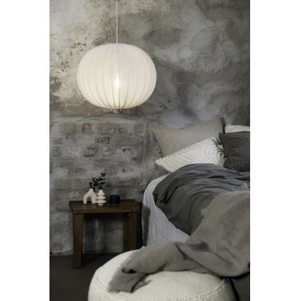 Markslöjd 108792 - Hängeleuchte an Schnur FORENCE 1xE27/40W/230V d 50 cm weiß