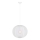 Markslöjd 108792 - Lampadario a sospensione con filo FORENCE 1xE27/40W/230V diametro 50 cm bianco