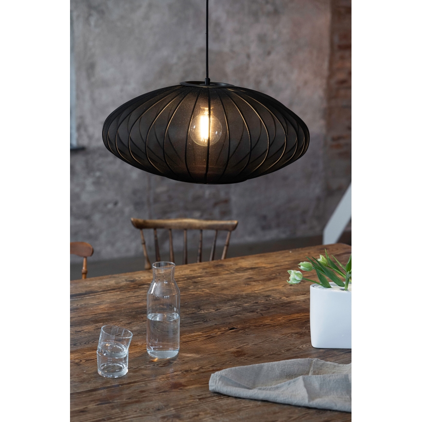 Markslöjd 108793 - Lampadario a sospensione con filo FORENCE 1xE27/40W/230V diametro 60 cm nero