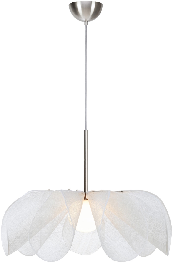 Markslöjd 108818 - Lampadario a sospensione con filo STYRKA 1xE27/40W/230V diametro 75 cm bianco