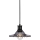 Markslöjd 108854 - Suspension filaire NOVIA 1xE27/40W/230V noir/fumé