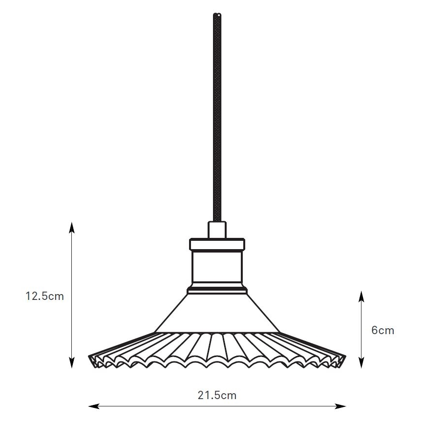 Markslöjd 108854 - Suspension filaire NOVIA 1xE27/40W/230V noir/fumé