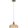 Markslöjd 108858 - Suspension filaire KURAGE 1xE27/40W/230V laiton/fumé beige