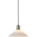 Markslöjd 108867 - Suspension filaire VELA 1xE27/40W/230V laiton/blanc