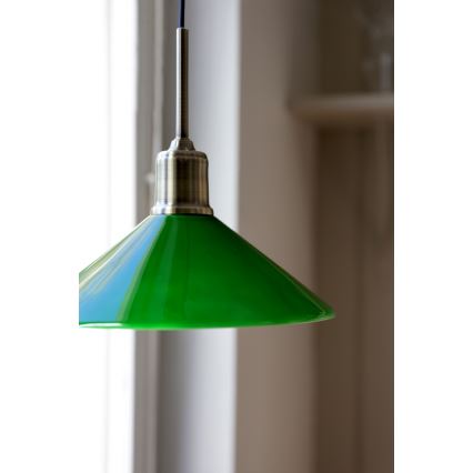 Markslöjd 108868 - Hängeleuchte VELA 1xE27/40W/230V Messing/grün