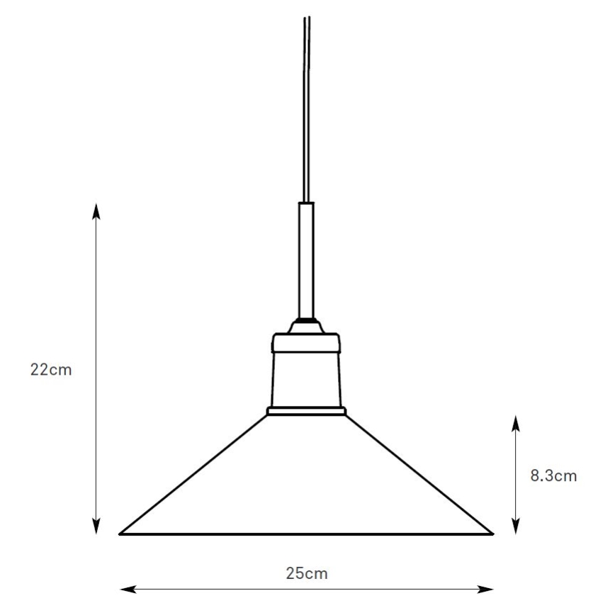 Markslöjd 108868 - Hängeleuchte VELA 1xE27/40W/230V Messing/grün