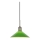 Markslöjd 108868 - Lampadario a sospensione con filo VELA 1xE27/40W/230V ottone/verde