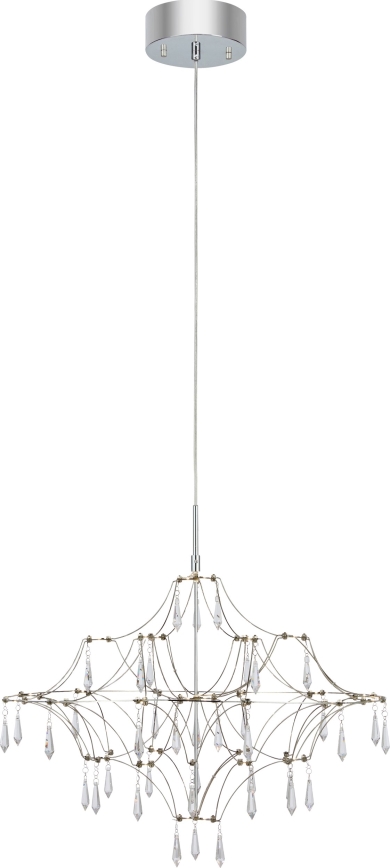 Markslöjd 108869 - LED Lampadario di cristallo dimmerabile a filo EFESOS LED/14W/230V diametro 60 cm
