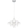Markslöjd 108869 - Suspension filaire en cristal à intensité variable EFESOS LED/14W/230V d. 60 cm