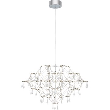 Markslöjd 108870 - Suspension filaire en cristal à intensité variable EFESOS LED/25W/230V d. 80 cm