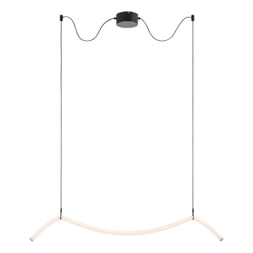 Markslöjd 108873 - Dimmbare LED-Hängeleuchte mit Stahlseil MELT LED/13W/230V 112 cm schwarz