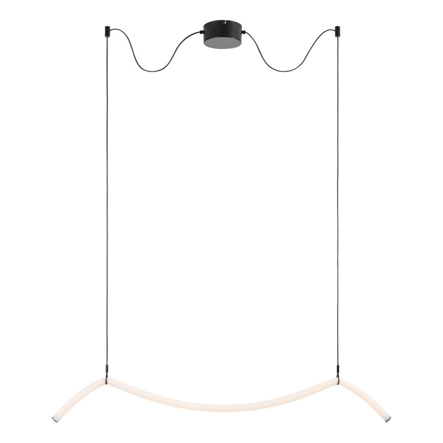 Markslöjd 108873 - Dimmbare LED-Hängeleuchte mit Stahlseil MELT LED/13W/230V 112 cm schwarz