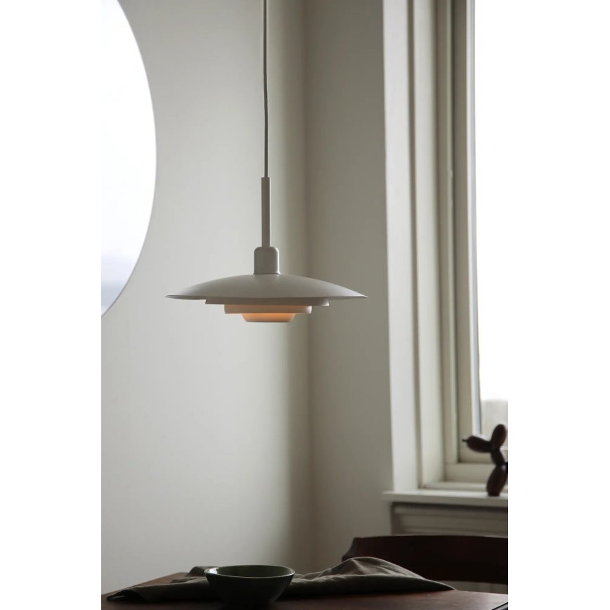 Markslöjd 108874 - Suspension à câble PINY 1xE27/60W/230V Ø 35 cm, blanche