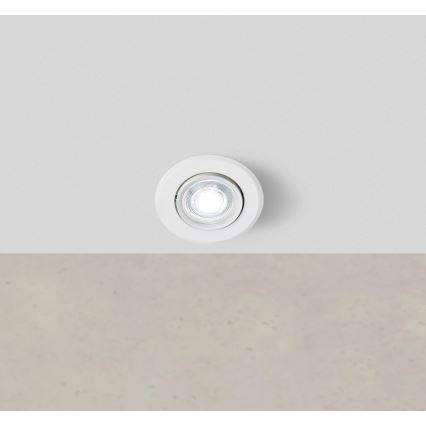 Markslöjd 108885 - Faretto da incasso dimmerabile per bagno PLUTO LED/4,9W/230V CRI 90 IP44 bianco