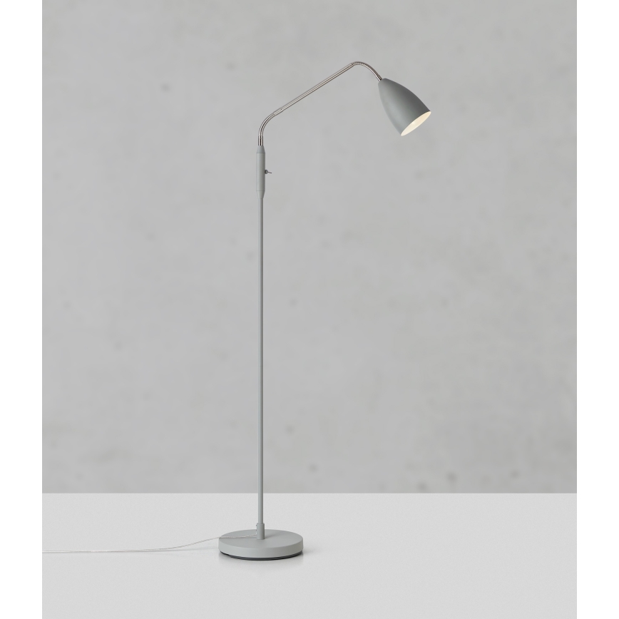 Markslöjd 108888 - Dimmbare LED-Stehlampe PATRO LED/4,9W/230V CRI 90 grau