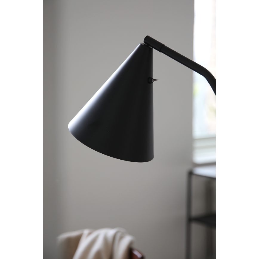 Markslöjd 108889 - Piantana dimmerabile a LED FUNIL LED/4,9W/230V CRI 90 nero