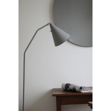 Markslöjd 108891 - Lampada da terra dimmerabile a LED FUNIL LED/4,9W/230V CRI 90 grigio