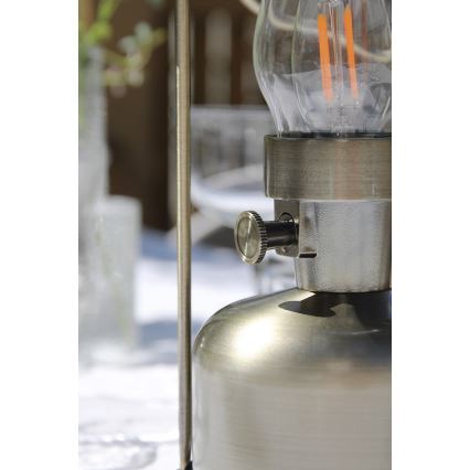 Markslöjd 108894 - Lampada da tavolo ricaricabile dimmerabile per esterni LED FANOS LED/2,5W/3,7V 4000 mAh IP44 ottone