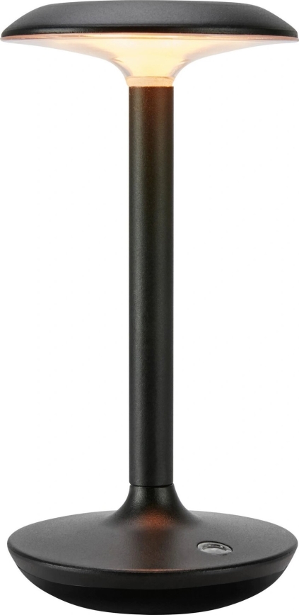 Markslöjd 108918 - LED Dimmerabile per esterni ricaricabile lampada da tavolo PETIT LED/2W/1800 mAh 2200/2700/3000K IP44 nero