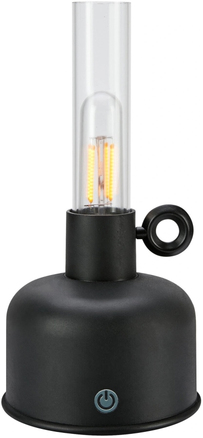 Markslöjd 108919 - Lampe de table d'extérieur à intensité variable et rechargeable ASTRID LED/2W/1200 mAh IP44 noir