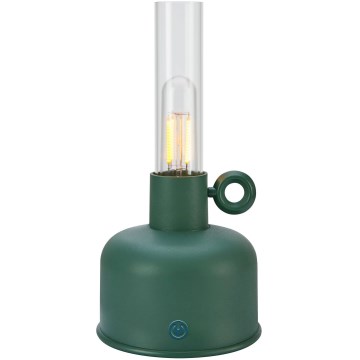 Markslöjd 108920 - Lampe de table extérieure à intensité variable et rechargeable ASTRID LED/2W/1200 mAh IP44 vert