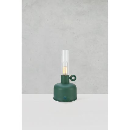 Markslöjd 108920 - LED Dimmerabile per esterni ricaricabile lampada da tavolo ASTRID LED/2W/1200 mAh IP44 verde