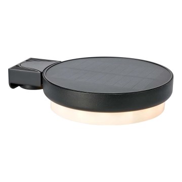 Markslöjd 108952 - Dimmbare LED-Solar-Wandleuchte FRAME LED/2W/3,7V 4000 mAh IP44 schwarz
