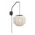 Markslöjd 108957 - Wandleuchte ASUKA 1xE27/60W/230V creme/schwarz