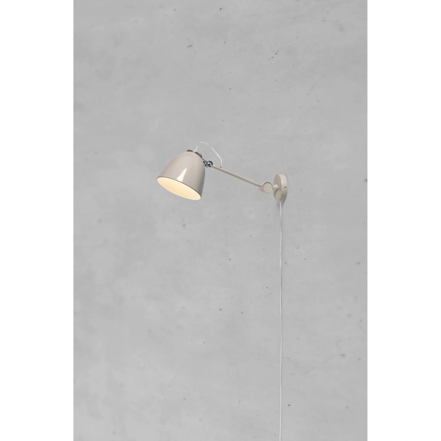 Markslöjd 108964 - Applique murale TILT 1xE27/60W/230V gris