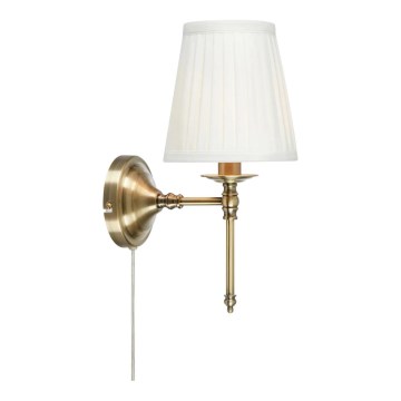Markslöjd 108968 - Applique murale MANOR 1xE14/40W/230V blanc/laiton