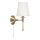 Markslöjd 108968 - Wandleuchte MANOR 1xE14/40W/230V Weiß/Messing